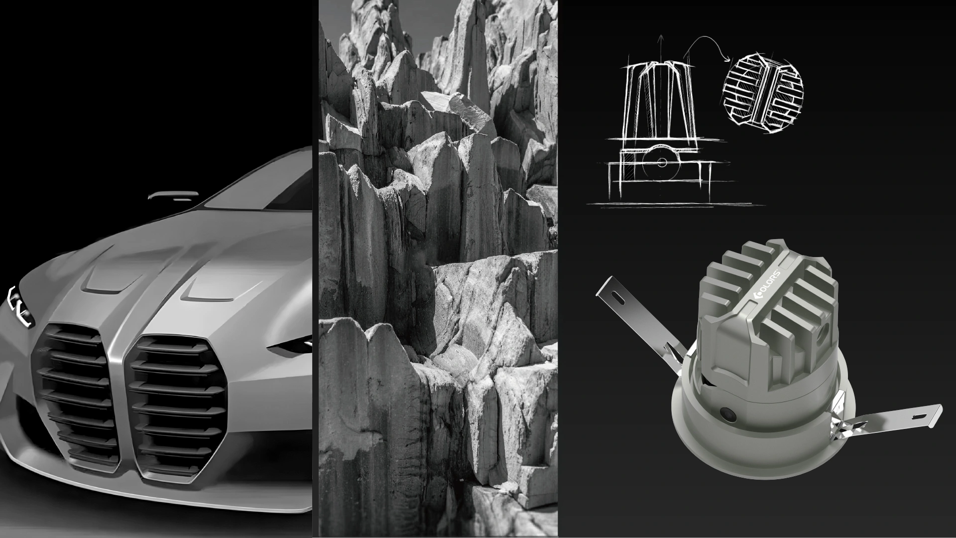 Superior Industrial Design — technical and natural aesthetics combined