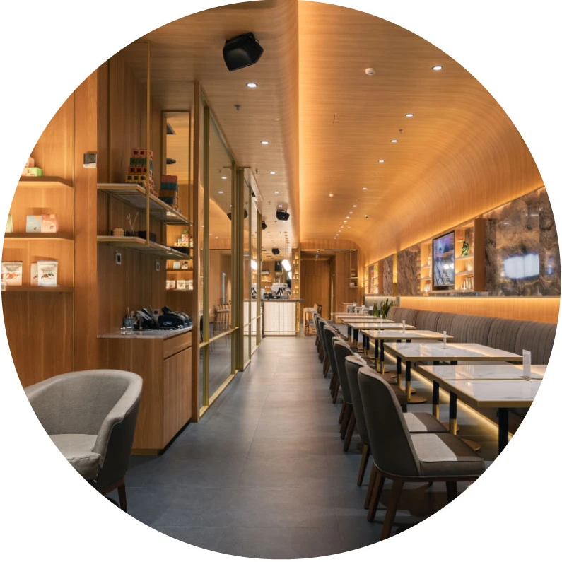 RESTAURANT & BAR lighting
